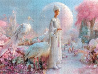 Produktbild: CALVENDO Puzzle Gl&uuml;ckselige Welten | 1000 Teile Lege-Gr&ouml;&szlig;e 64x48cm Foto-Puzzle f&uuml;r gl&uuml;ckliche Stunden