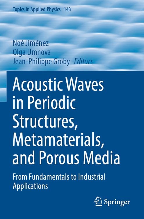 Produktbild: Acoustic Waves in Periodic Structures, Metamaterials, and Porous Media