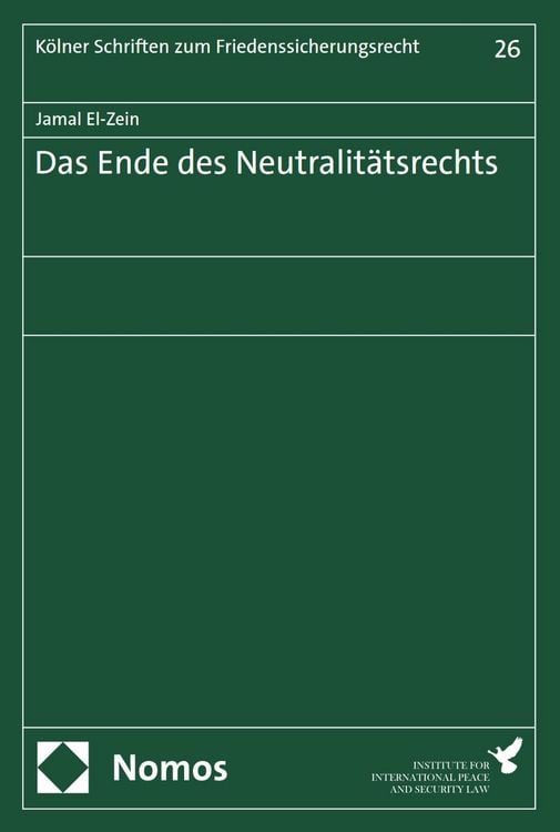 Produktbild: Das Ende des Neutralit&auml;tsrechts