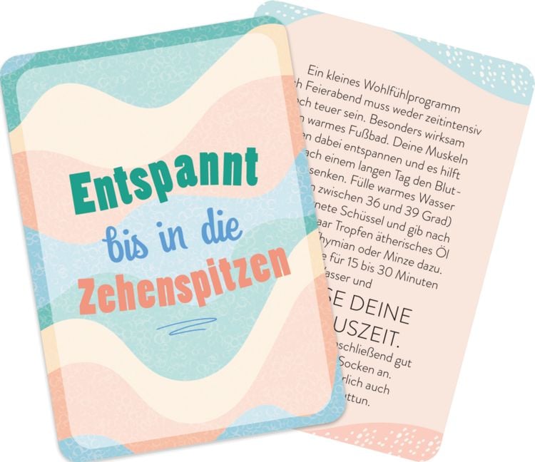 Produktbild: Impulskarten: Less stress &ndash; 50 Impulse f&uuml;r mehr Entspannung und Gelassenheit