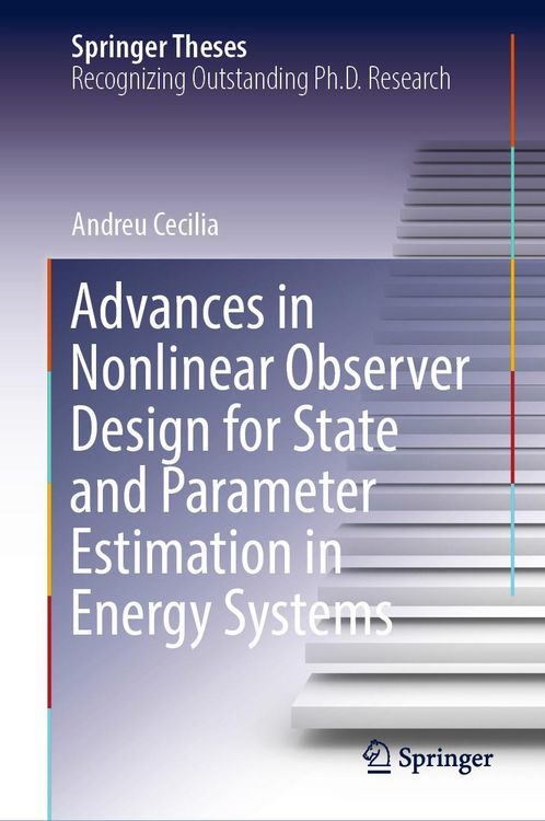 Produktbild: Advances in Nonlinear Observer Design for State and Parameter Estimation in Energy Systems
