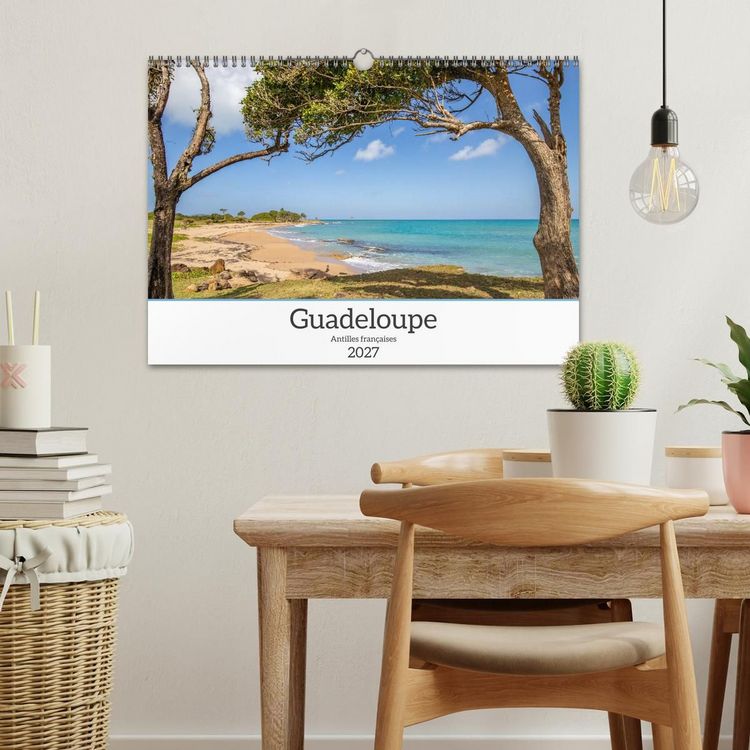 Produktbild: Guadeloupe - Antilles fran&ccedil;aises (Calendrier mural 2027 DIN A3 vertical), CALVENDO calendrier mensuel