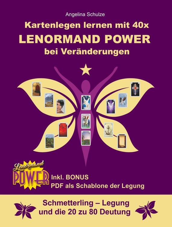 Produktbild: Kartenlegen lernen mit 40x Lenormand Power bei Ver&auml;nderungen
