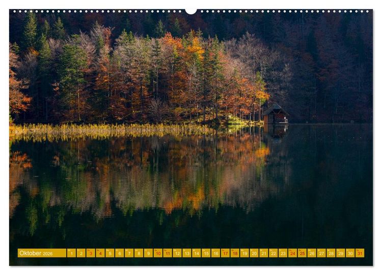 Produktbild: Salzkammergut und Eisenwurzen (hochwertiger Premium Wandkalender 2026 DIN A2 quer), Kunstdruck in Hochglanz