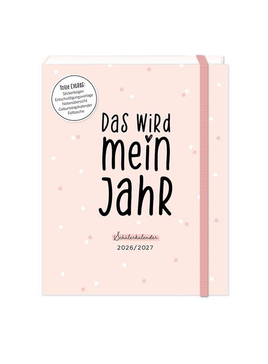 Produktbild: Sch&uuml;lerkalender 2026 / 2027 Das wird mein Jahr
