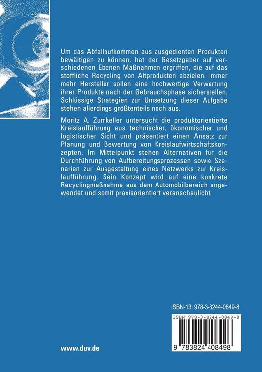 Produktbild: Kosteneffiziente Kreislauff&uuml;hrung von Kunststoffen