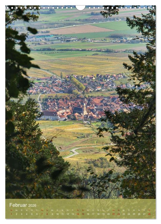 Produktbild: Reise durchs Elsass (Wandkalender 2026 DIN A3 hoch), CALVENDO Monatskalender