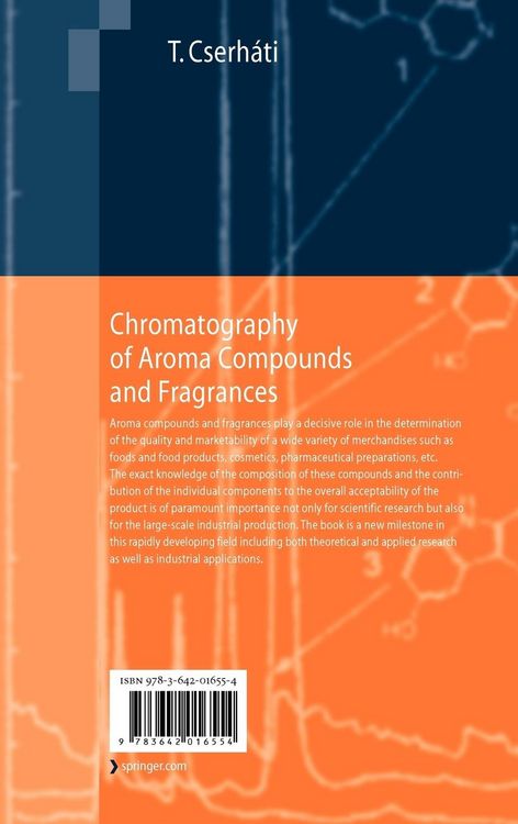 Produktbild: Chromatography of Aroma Compounds and Fragrances