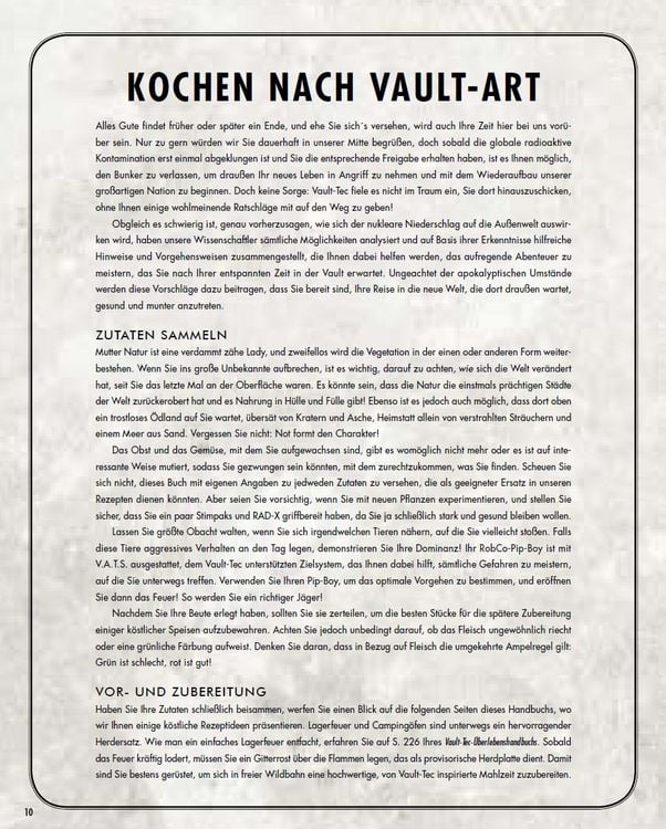 Produktbild: Fallout: Das offizielle Kochbuch f&uuml;r Vaultbewohner
