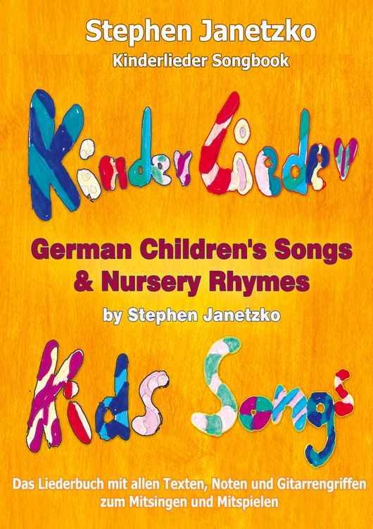 Produktbild: Kinderlieder Songbook - German Children's Songs & Nursery Rhymes - Kids Songs