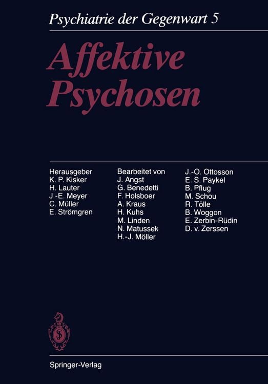 Produktbild: Affektive Psychosen