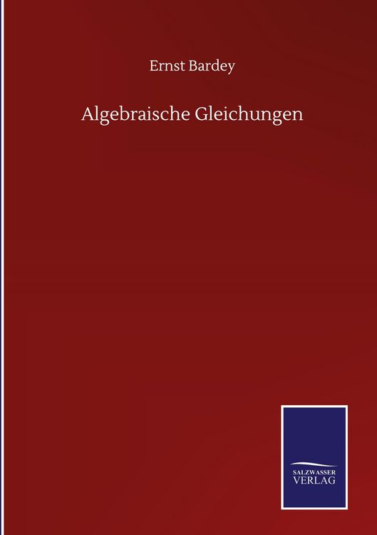 Produktbild: Algebraische Gleichungen