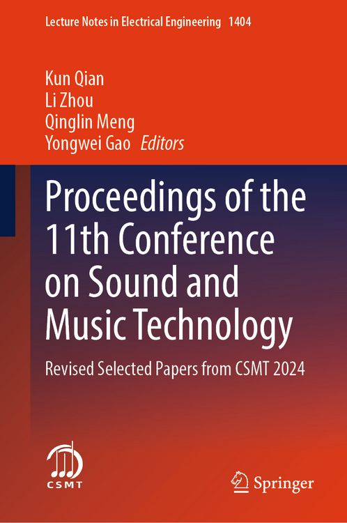 Produktbild: Proceedings of the 11th Conference on Sound and Music Technology