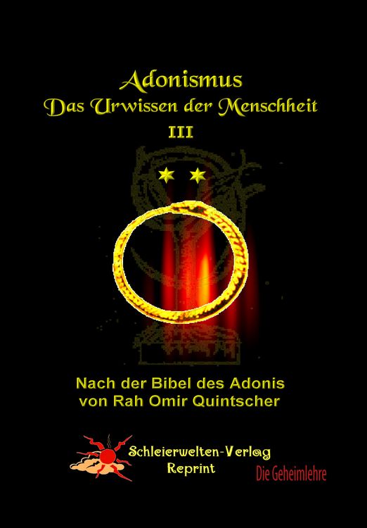 Produktbild: Adonismus - Das Urwissen der Menschheit, Band 3