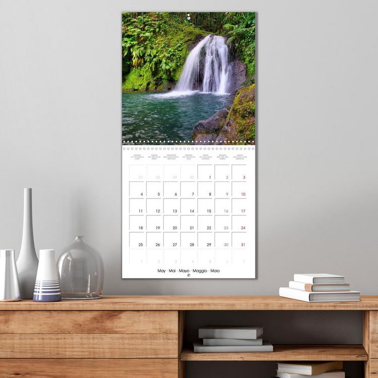 Produktbild: Guadeloupe - Une &icirc;le color&eacute;e des Cara&iuml;bes (Calendrier mural carr&eacute; 2026 30x30 cm) Calendrier double avec une page pour vos prises de notes