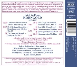Produktbild: Lieder Vol.2
