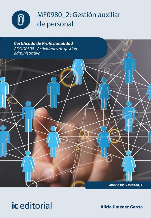 Produktbild: Gesti&oacute;n auxiliar de personal. ADGD0308