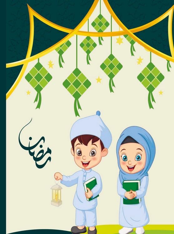 Produktbild: Ramadan-Malbuch f&uuml;r Kinder: Der Ramadan kommt! Das perfekte Geschenk f&uuml;r jedes Kind, das gerne ausmalt und spioniert