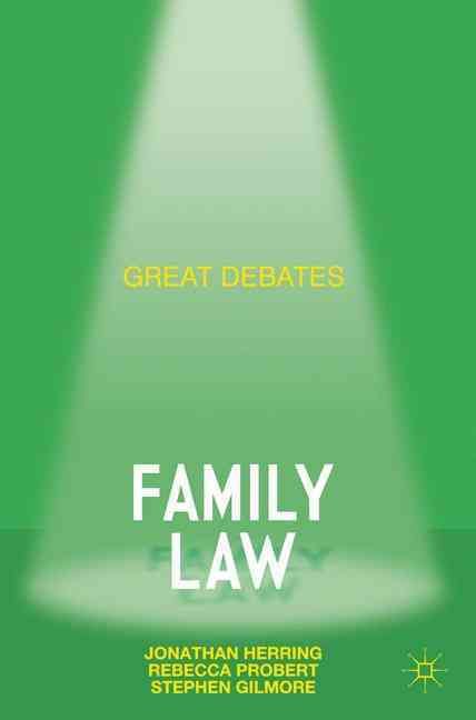 Produktbild: Great Debates in Family Law