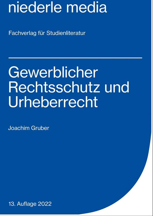 Produktbild: Gewerblicher Rechtsschutz und Urheberrecht - 2022