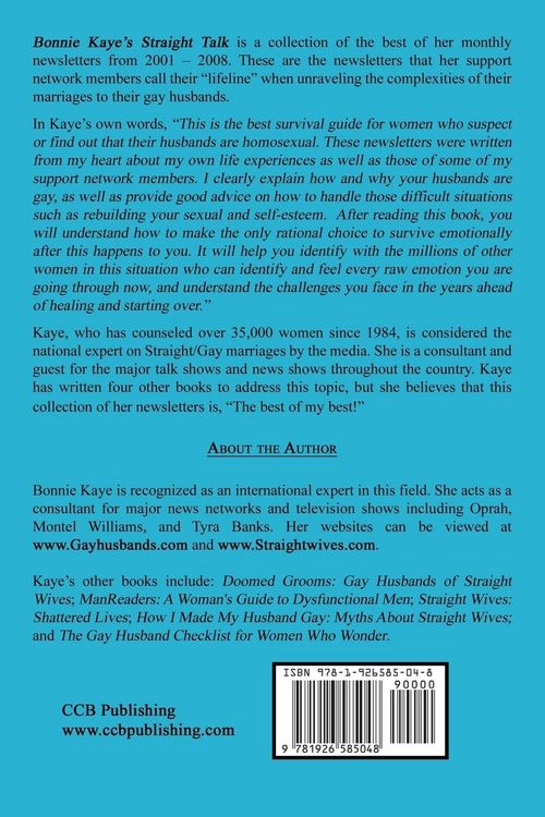 Produktbild: Bonnie Kaye's Straight Talk