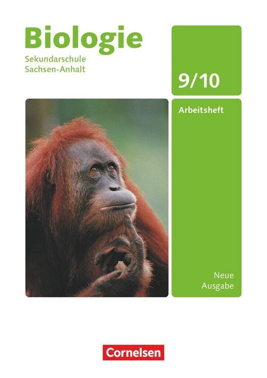 Produktbild: Biologie 9./10. Schuljahr - Arbeitsheft Sekundarschule Sachsen-Anhalt
