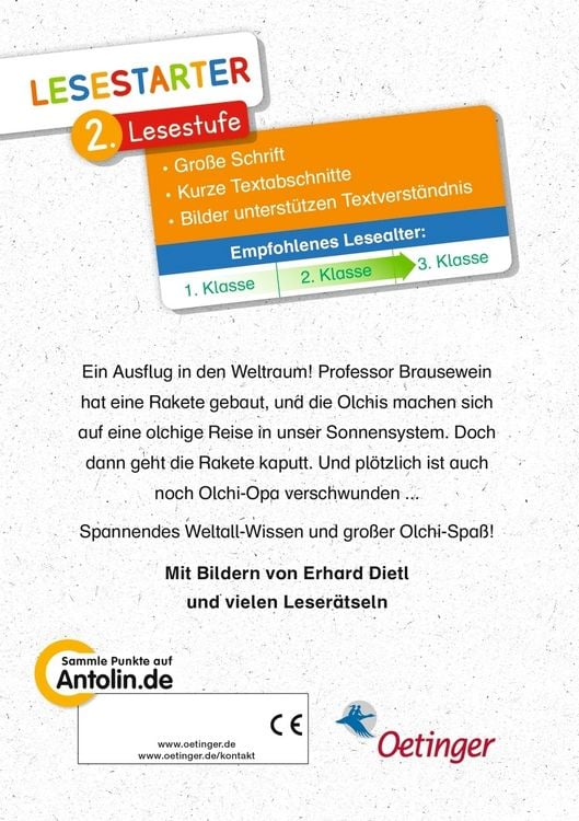 Produktbild: Die Olchis. Das große Weltraum-Abenteuer