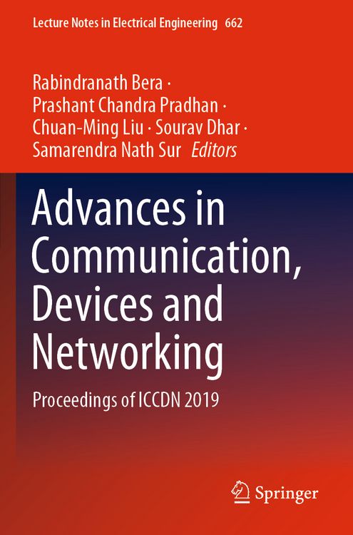 Produktbild: Advances in Communication, Devices and Networking