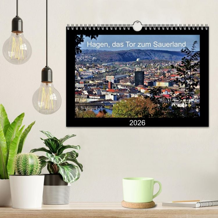 Produktbild: Hagen, das Tor zum Sauerland (Wandkalender 2026 DIN A4 quer), CALVENDO Monatskalender