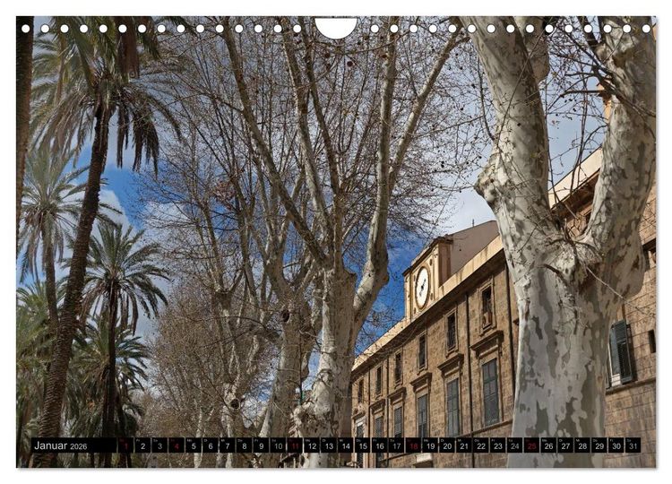 Produktbild: Palermo - Impressionen (Wandkalender 2026 DIN A4 quer), CALVENDO Monatskalender