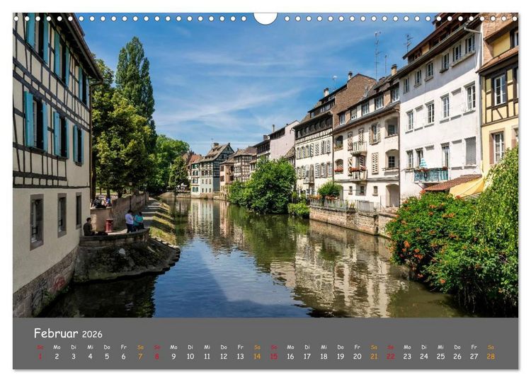 Produktbild: Eindr&uuml;cke aus dem Elsass (Wandkalender 2026 DIN A3 quer), CALVENDO Monatskalender