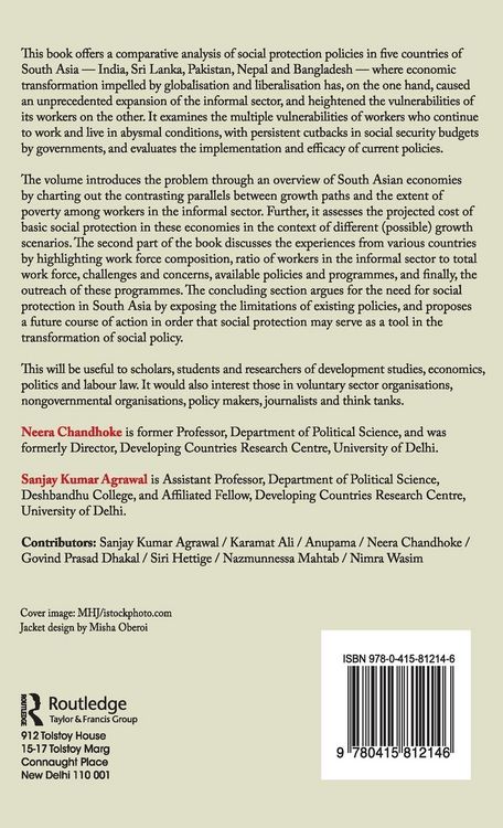 Produktbild: Social Protection Policies in South Asia