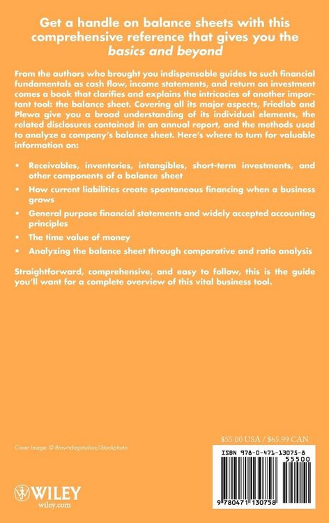 Produktbild: Understanding Balance Sheets