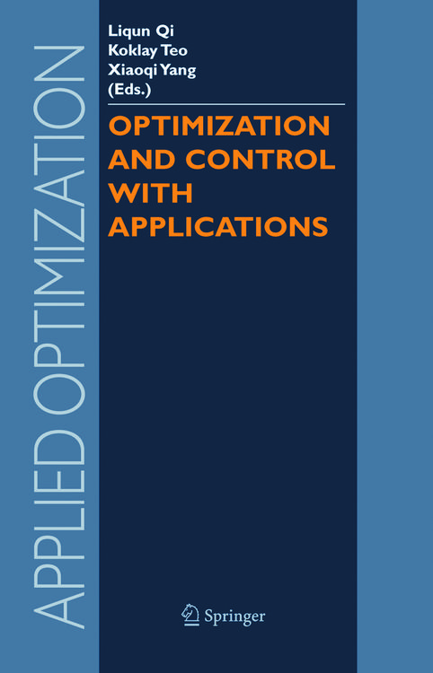 Produktbild: Optimization and Control with Applications