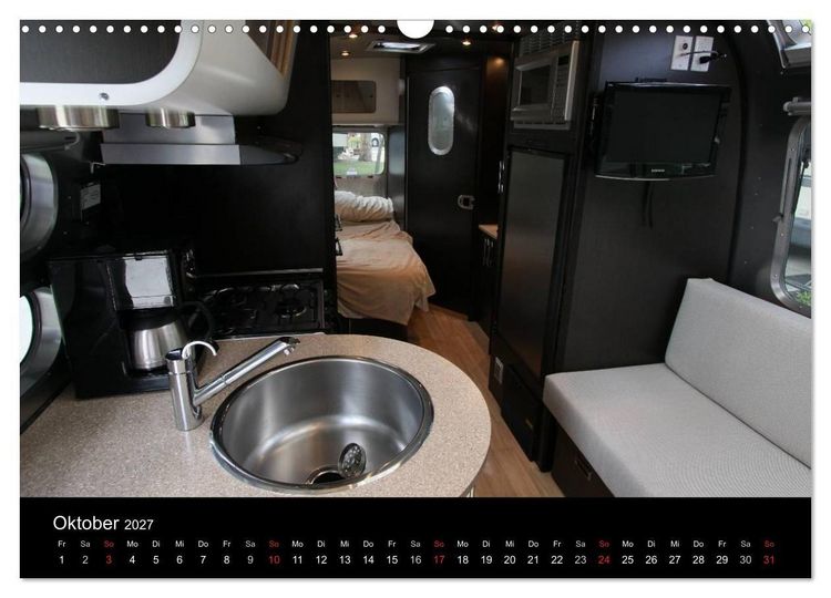 Produktbild: Airstream (Wandkalender 2027 DIN A3 quer), CALVENDO Monatskalender