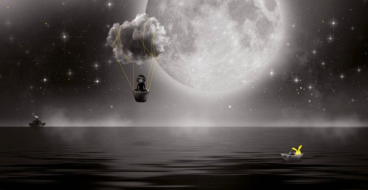 Produktbild: Hallo Nacht. Ich mag dich gerne. Setz dich zu mir. Wir gucken Sterne