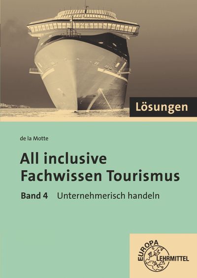 Produktbild: L&ouml;sungen zu 60709 All inclusive - Fachwissen Tourismus Band 4