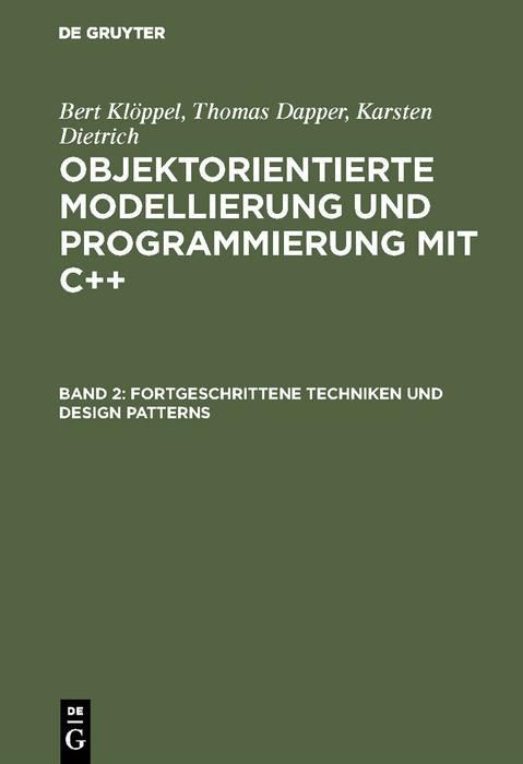 Produktbild: Fortgeschrittene Techniken und Design Patterns