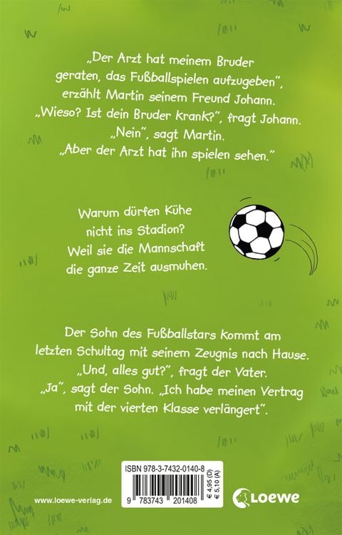 Produktbild: Die besten Fu&szlig;ballwitze - Wir haben zwar keine Chance, aber die m&uuml;ssen wir nutzen!