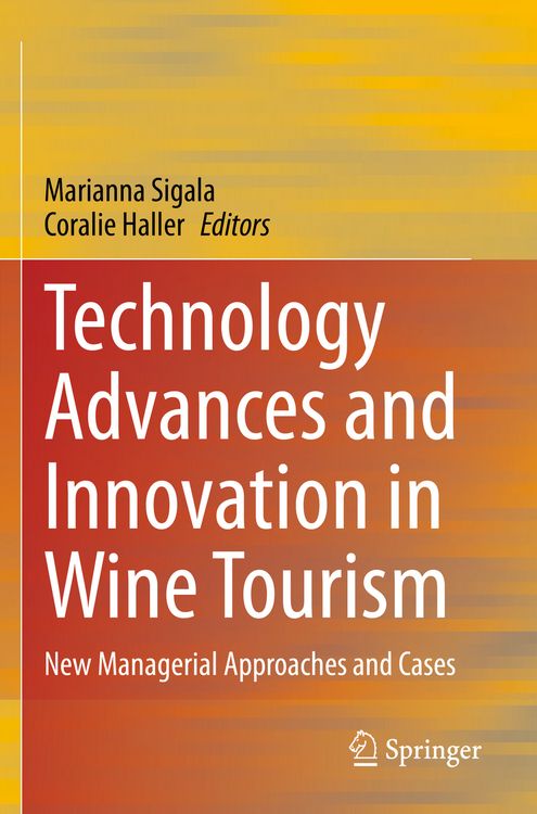 Produktbild: Technology Advances and Innovation in Wine Tourism