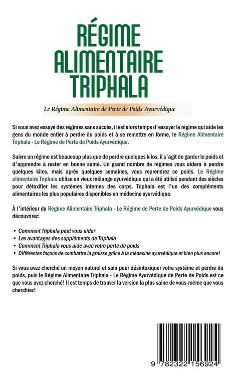 Produktbild: R&eacute;gime Alimentaire Triphala