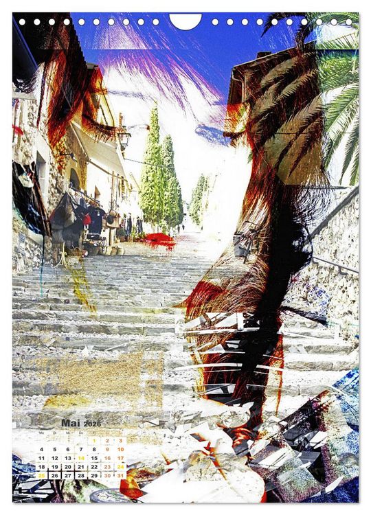 Produktbild: UrbanArt Mensch und Stadt in der Kunst (Wandkalender 2026 DIN A4 hoch), CALVENDO Monatskalender