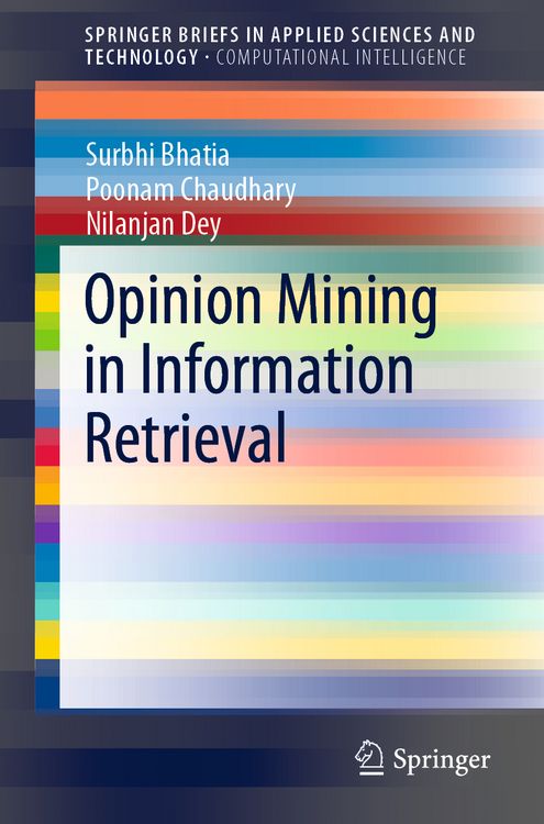 Produktbild: Opinion Mining in Information Retrieval