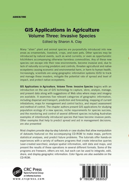 Produktbild: GIS Applications in Agriculture, Volume Three