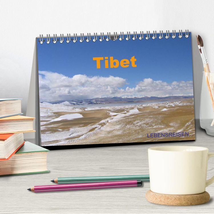Produktbild: Tibet (Tischkalender 2026 DIN A5 quer), CALVENDO Monatskalender