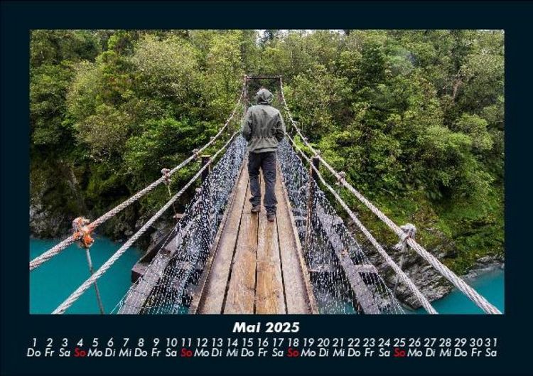 Produktbild: Wanderlust 2025 Fotokalender DIN A5