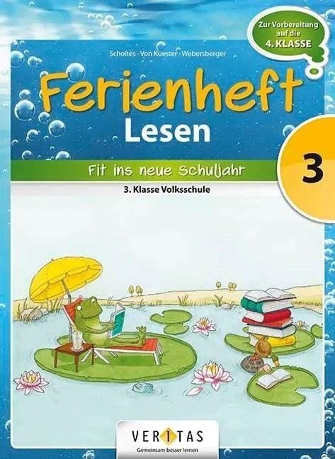 Produktbild: Lesen Ferienheft 3. Klasse Volksschule - Fit ins neue Schuljahr
