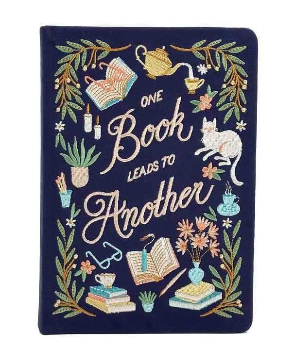 Produktbild: Book Lover's Embroidered Journal