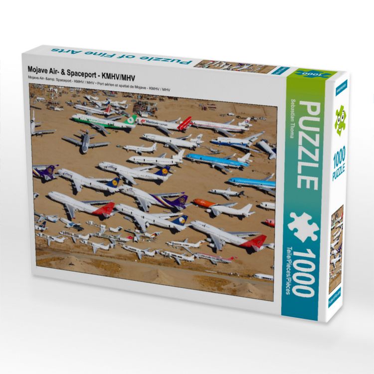 Produktbild: CALVENDO Puzzle Mojave Air- & Spaceport - KMHV/MHV | 1000 Teile Lege-Gr&ouml;&szlig;e 64x48cm Foto-Puzzle f&uuml;r gl&uuml;ckliche Stunden