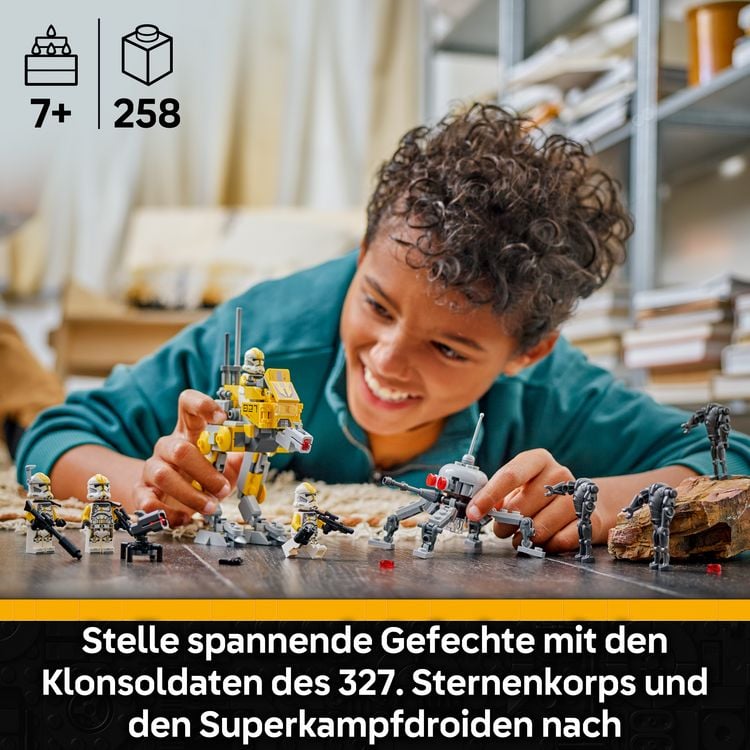 Produktbild: LEGO Star Wars 75431 Klonsoldaten des 327. Sternenkorps Battle Pack